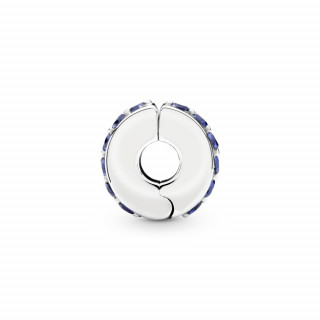Blue Sparkle Clip Charm 