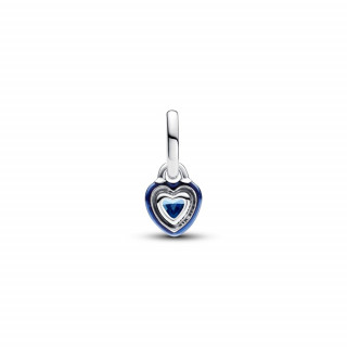 Mini viseći privjesak Pandora ME Plava čakra u obliku srca 