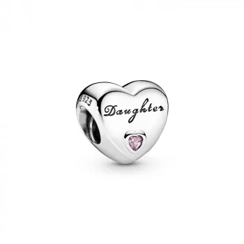 Daughter Heart Charm 