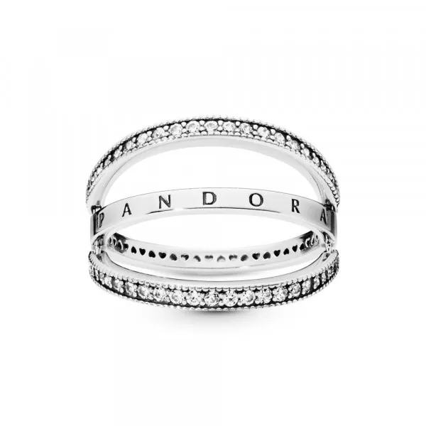 Prsten pomični Pandora logo 
