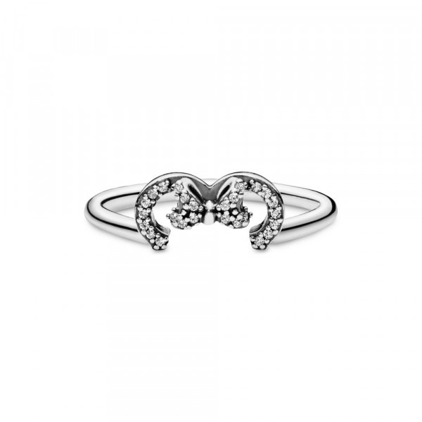 Disney Minnie Mouse Ears Silhouette Puzzle Ring 