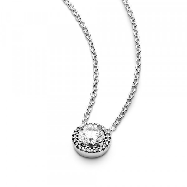 Round Sparkle Necklace 