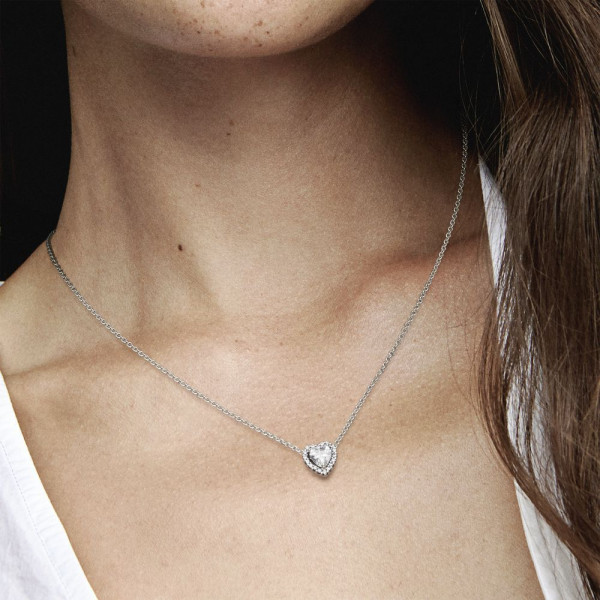 Elevated Heart Necklace 
