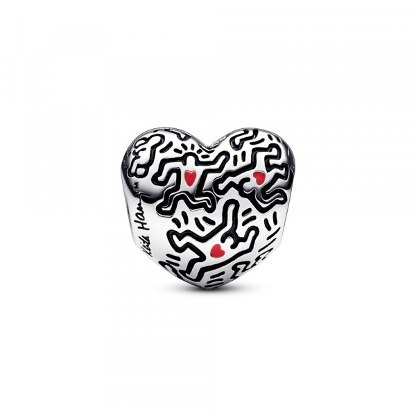 Keith Haring™ x Pandora Line Art People Charm 