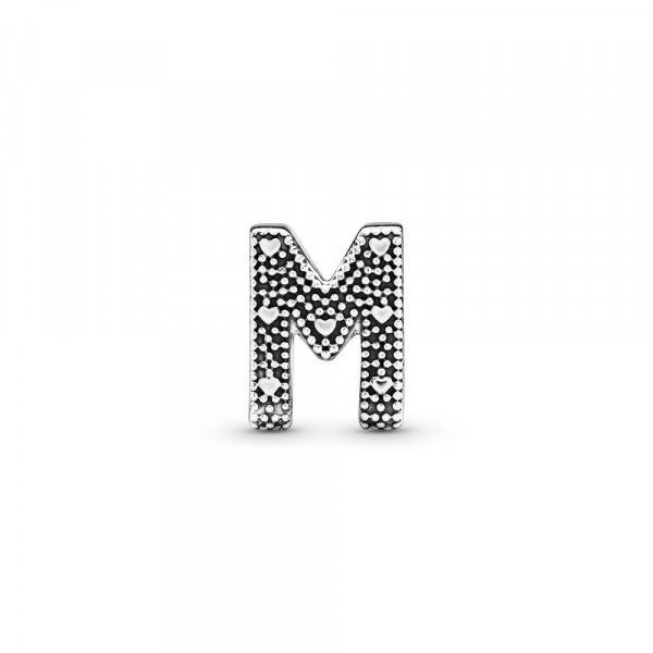 Letter M Alphabet Charm 