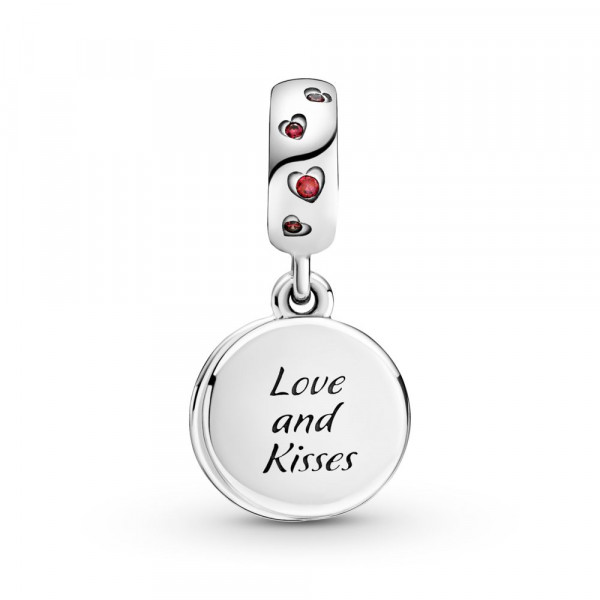 Disney Mickey Mouse & Minnie Mouse Love and Kisses Dangle Charm 