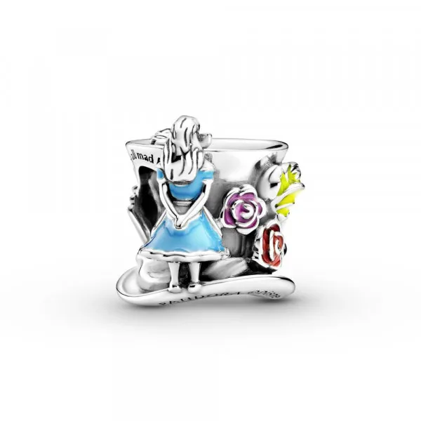 Disney Alice in Wonderland & The Mad Hatter's Tea Party Charm 