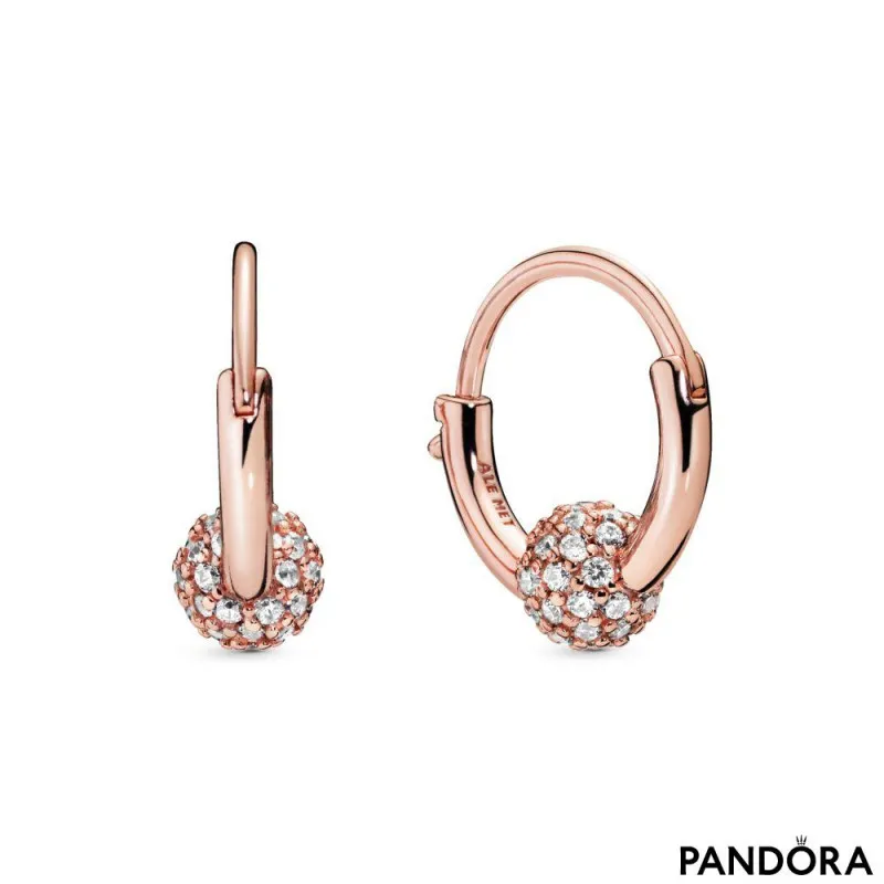 Rose Stud Earrings In Sterling Silver | Pascoes