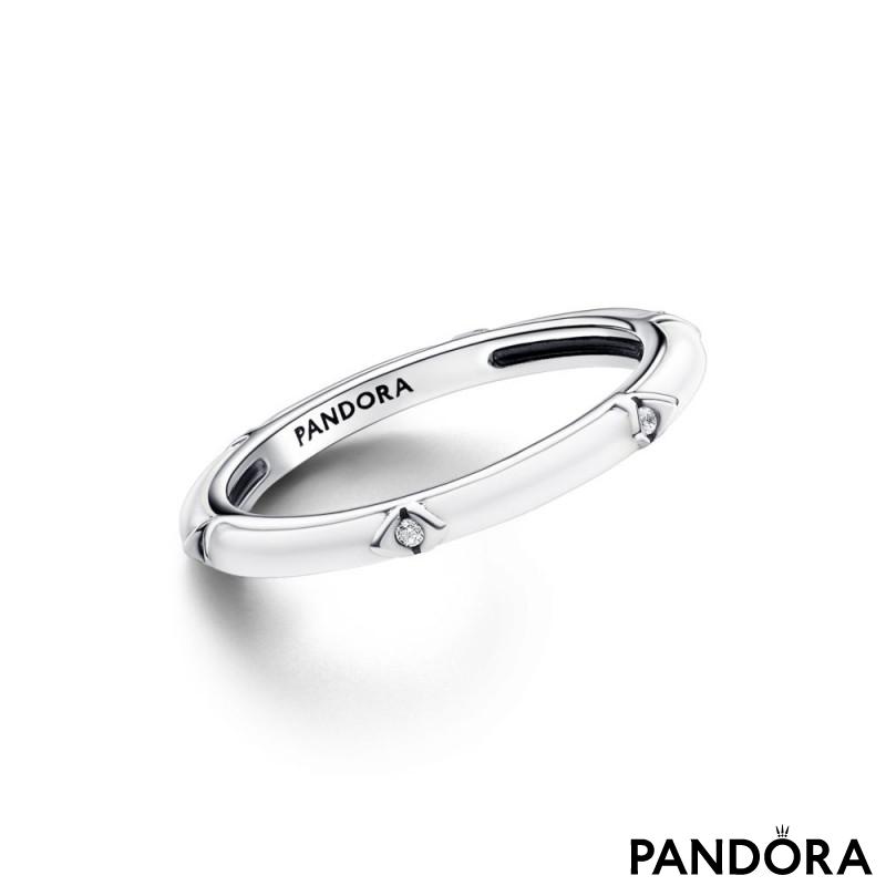 Pandora ME prsten s kamenjem i emajlom 