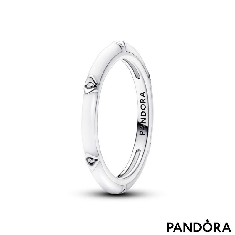Pandora ME prsten s kamenjem i emajlom 
