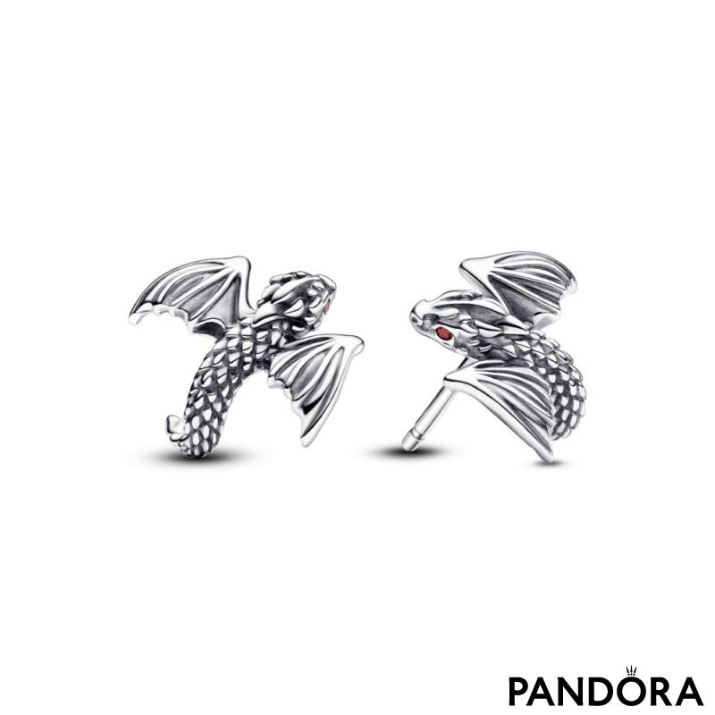 Game of Thrones Curved Dragon Stud Earrings 