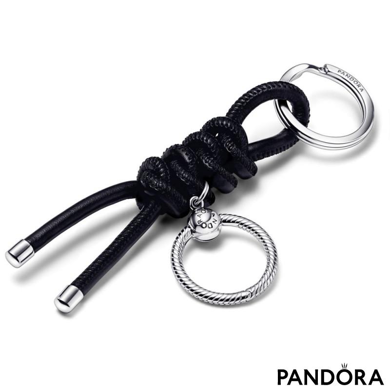 Pandora Moments Leather-free Fabric Charm Key Ring 