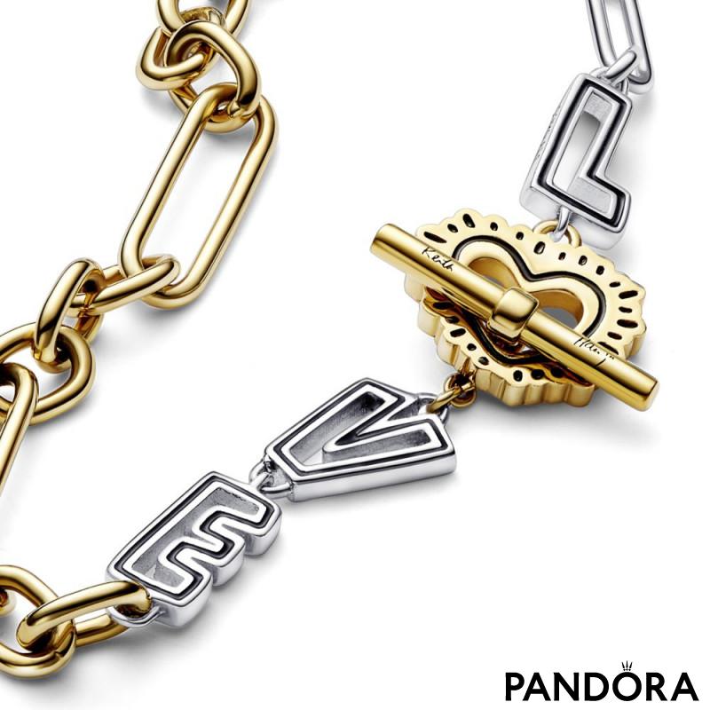 Keith Haring™ x Pandora Two-tone Love Links Bracelet 