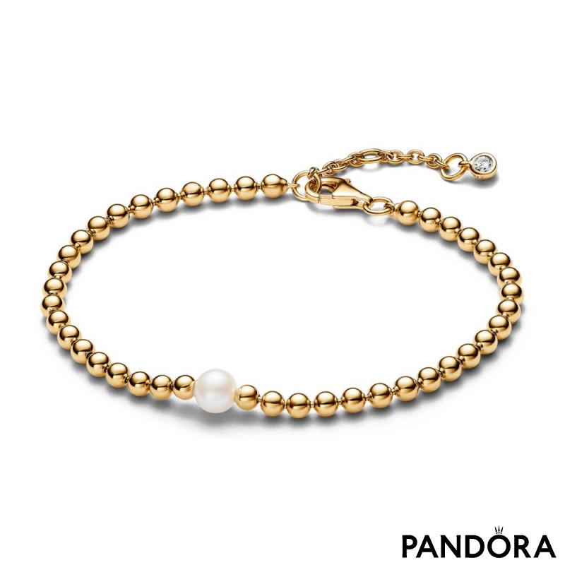 Treated Freshwater Cultured Pearl & Beads Bracelet 