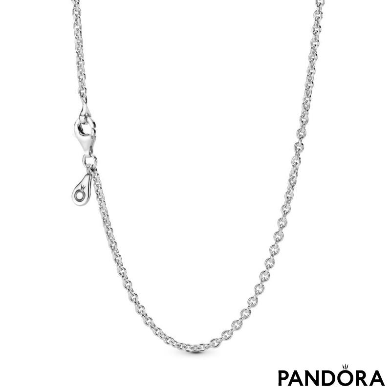 Pandora Cable Chain Necklace, Rose Gold-Plated | REEDS Jewelers