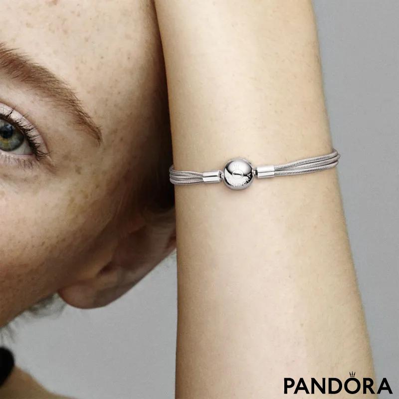 Pandora Moments Multi Snake Chain Bracelet 