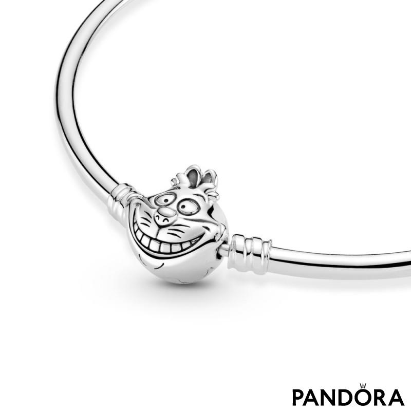 Kruta narukvica Pandora Moments s kopčom Disney Alisa u Zemlji čudesa, Cerigradska mačka 