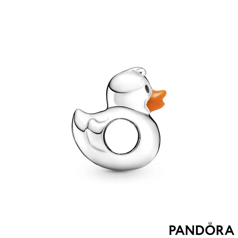 Polished Rubber Duck Charm 