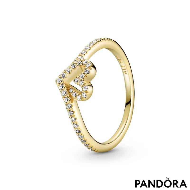 Pandora Timeless Wish Sparkling Heart Ring 