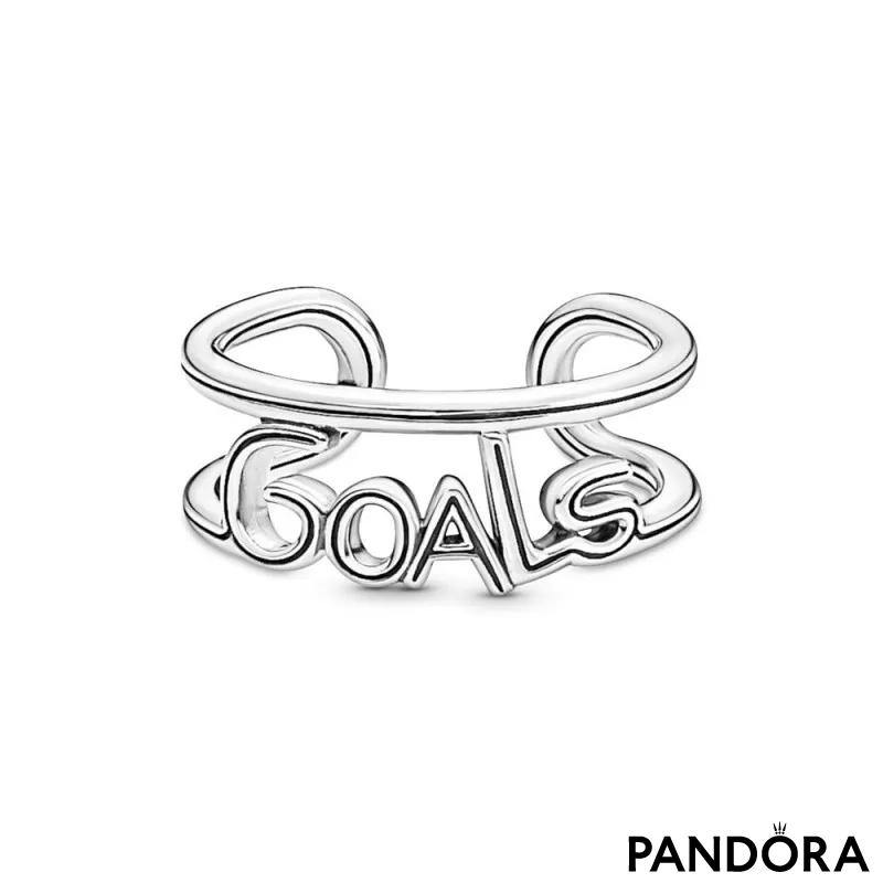 Pandora ME Goals Open Ring 