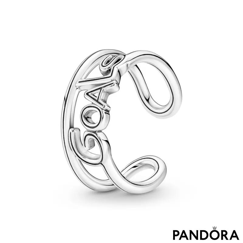 Pandora ME Goals Open Ring 