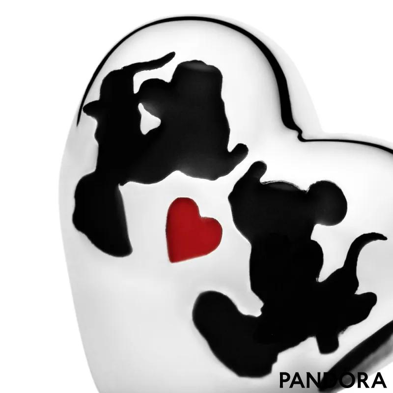 Privjesak Disney Minnie i Mickey poljubac 