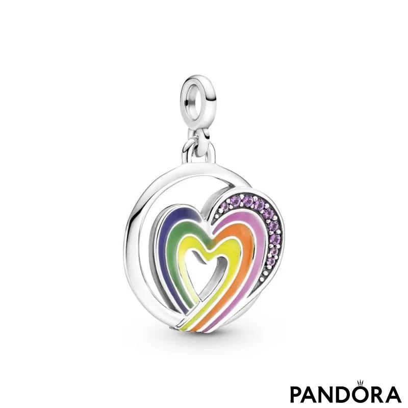 Medaljon Pandora ME, Srce slobode u duginim bojama 