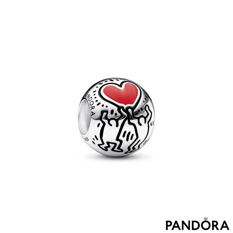 Privjesak Keith Haring™ x Pandora Ljubav i figure 