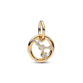 Viseći privjesak Zodijak znak raka od 14k pozlate
