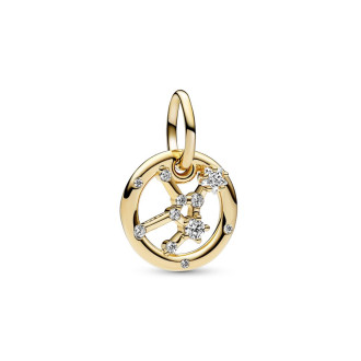 Viseći privjesak Zodijak znak djevice od 14k pozlate