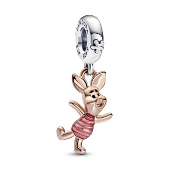 Disney Winnie the Pooh Piglet viseći privjesak u dva tona