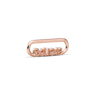 Karika Believe od 14k roza pozlate