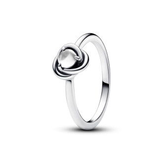Birthstone travanj - prsten s istaknutim kamenom