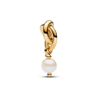 Birthstone lipanj - viseći privjesak od 14k pozlate