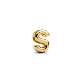 Mini privjesak Slovo S od 14k pozlate