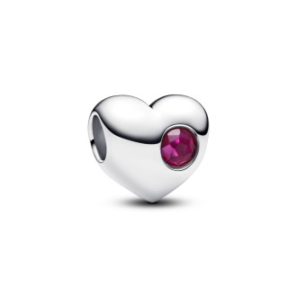 Birthstone srpanj - privjesak s mogućnošću graviranja