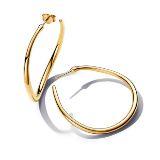 Organski oblikovane otvorene naušnice alke 42 mm