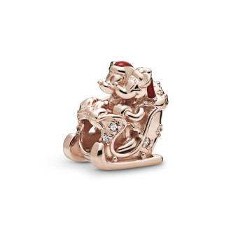 Privjesak Pandora Rose Disney Minnie & Mickey, božićne saonice